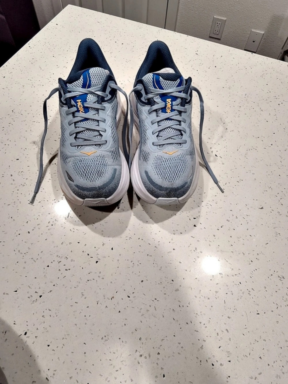 Size 10.5 -D Hoka One One HOKA Bondi 9 Drizzle Downpour